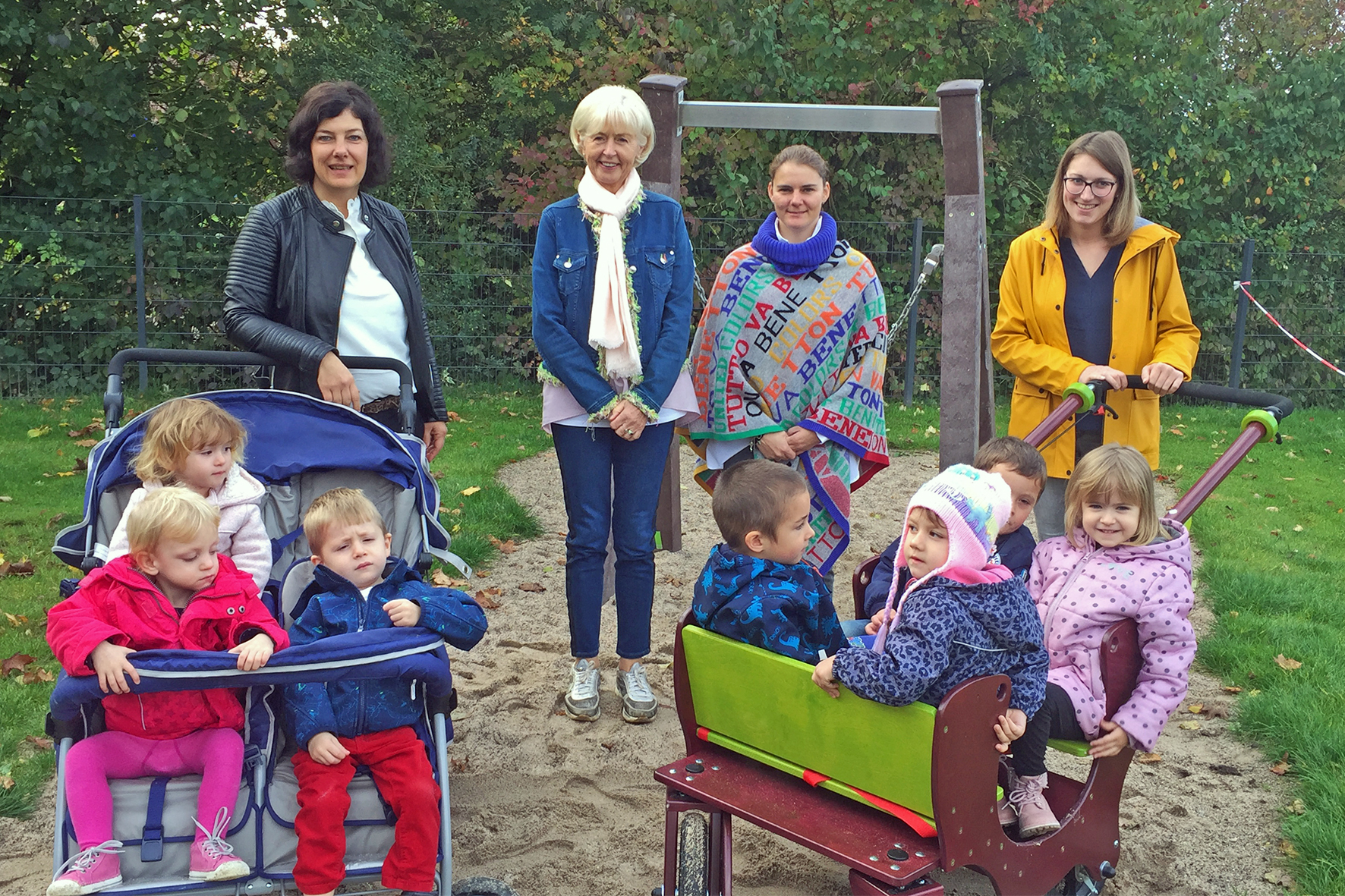 Kinderzentrum in Fürstenau erhält 2 Krippenwagen